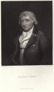 Portrait of Charles Dibdin  by Thomas Phillips